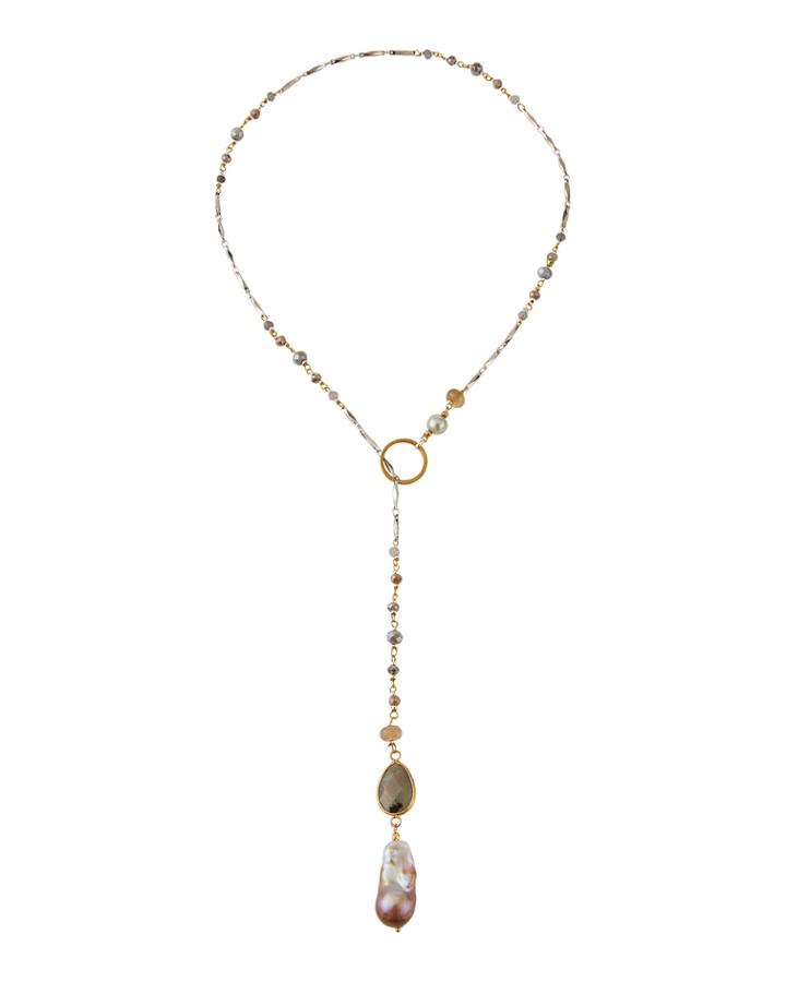 Pearl & Labradorite