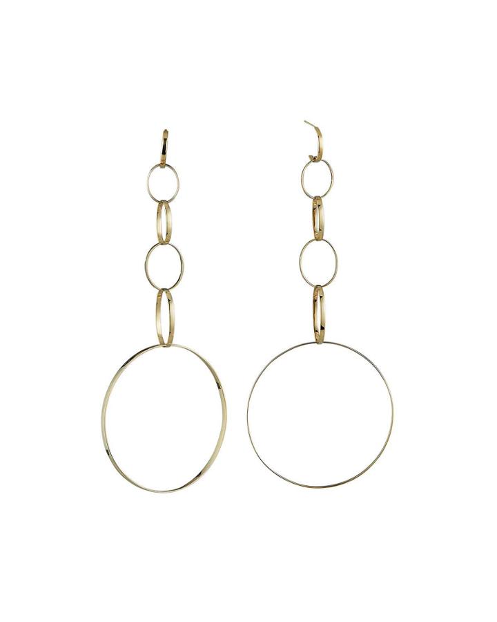 14k Multi-hoop Duster Earrings