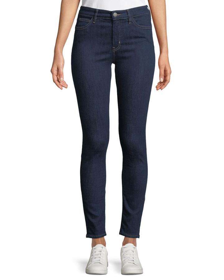 Bridge High-rise Skinny Ankle Jeans