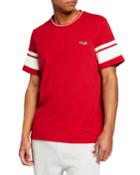 Men's Short-sleeve Leopard Varsity T-shirt