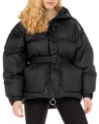 Michlin Belted Puffer Jacket