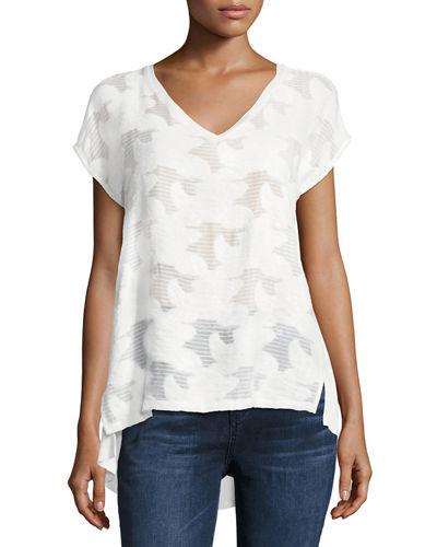 Chloe Mixed-media Tee