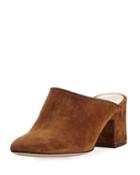 Suede 60mm Block-heel