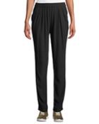 Silk-georgette Jogger Pants