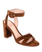Strappy Suede Platform