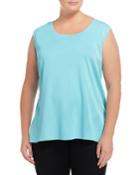 Misook Scoop-neck Tank, Roi, Women's,