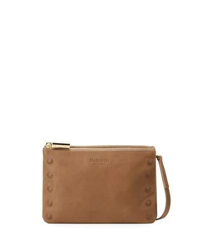 Clive Dual-zip Crossbody Bag, Brown