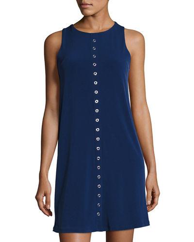 Grommet-embellished