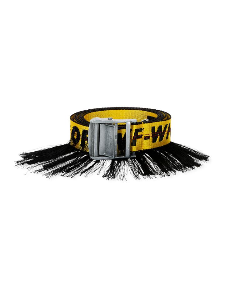 Men's Artisan Industrial Belt W/ Fringe Trim