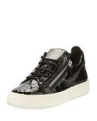 Crocodile-embossed Patent Platform