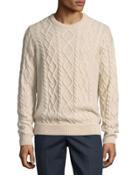 Cable-knit Wool-blend