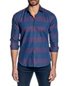 Men's Semi-fit Iridescent Striped