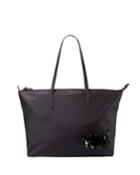 Addie Sequin Nylon Tote Bag With