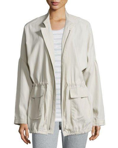 Laurie Zip-front Anorak Jacket,