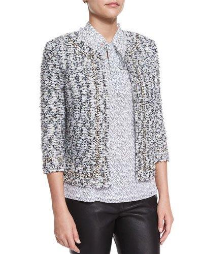 Amour Tweed 3/4-sleeve Jacket
