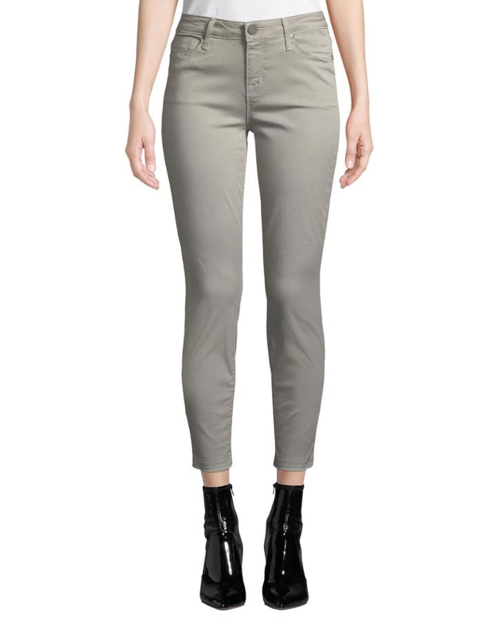 Ava Mid-rise Cropped Skinny Jeans,