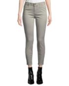 Ava Mid-rise Cropped Skinny Jeans,