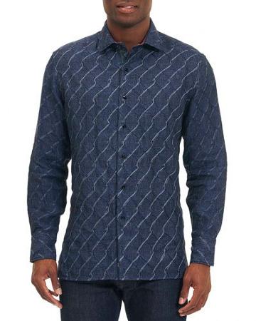 Limited Edition Linen Wave-print Sport
