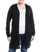 Long Open-front Cardigan,