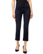 Selena Mid-rise Crop Boot-cut Jeans