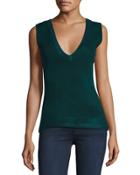 Trinity Knit Top, Teal