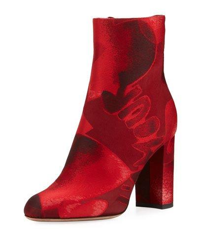 Heart Jacquard High Boot,