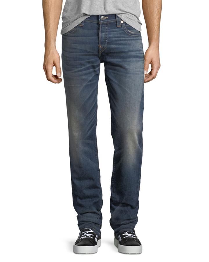 Geno Slim-straight Stretch Denim Jeans