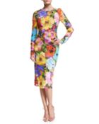 Floral Lace Long-sleeve