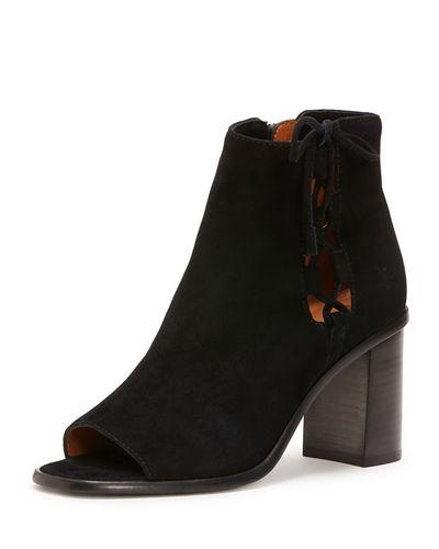 Amy Open-toe Laced-side