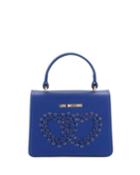 Top-handle Bag With Grommet Heart