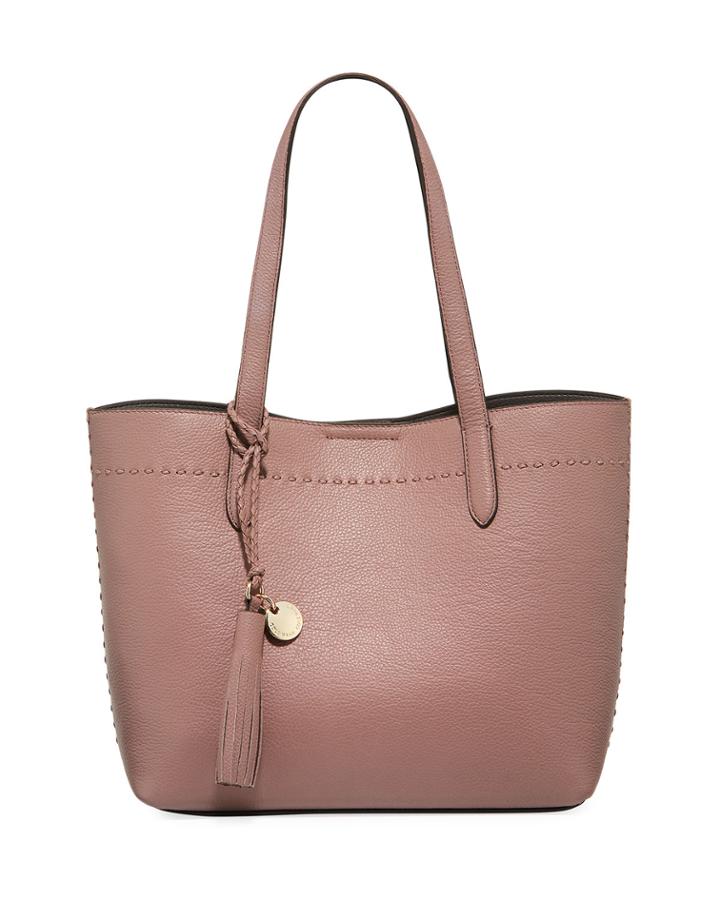 Payson Small Leather Tote Bag