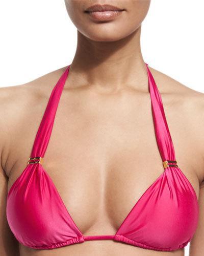 Bia Solid Swim Top, Pink (available In Extended Cup