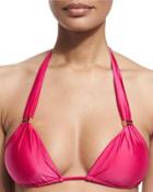 Bia Solid Swim Top, Pink (available In Extended Cup