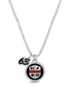 Men's Stainless Steel Pendant Necklace With Charm,