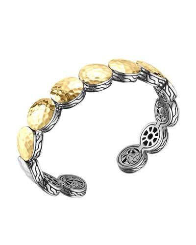 Textured 18k Flex Cuff Bracelet