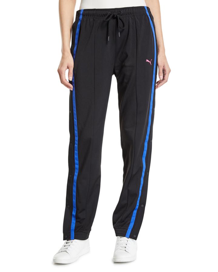 Tearaway Side-snap Track Pants