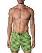 Gingham Swim Shorts,