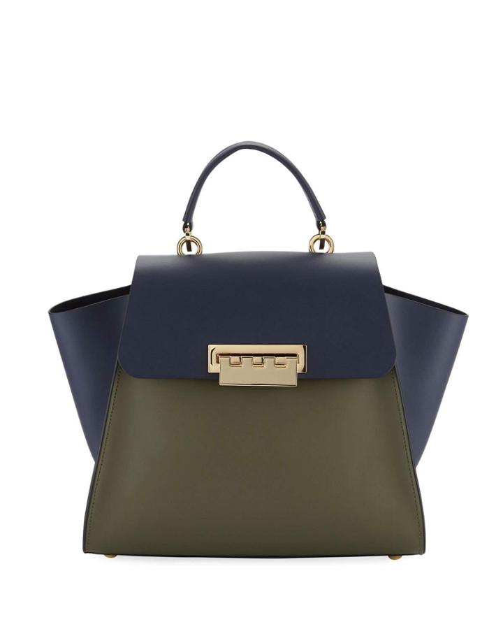 Eartha Iconic Colorblock Top Handle Bag