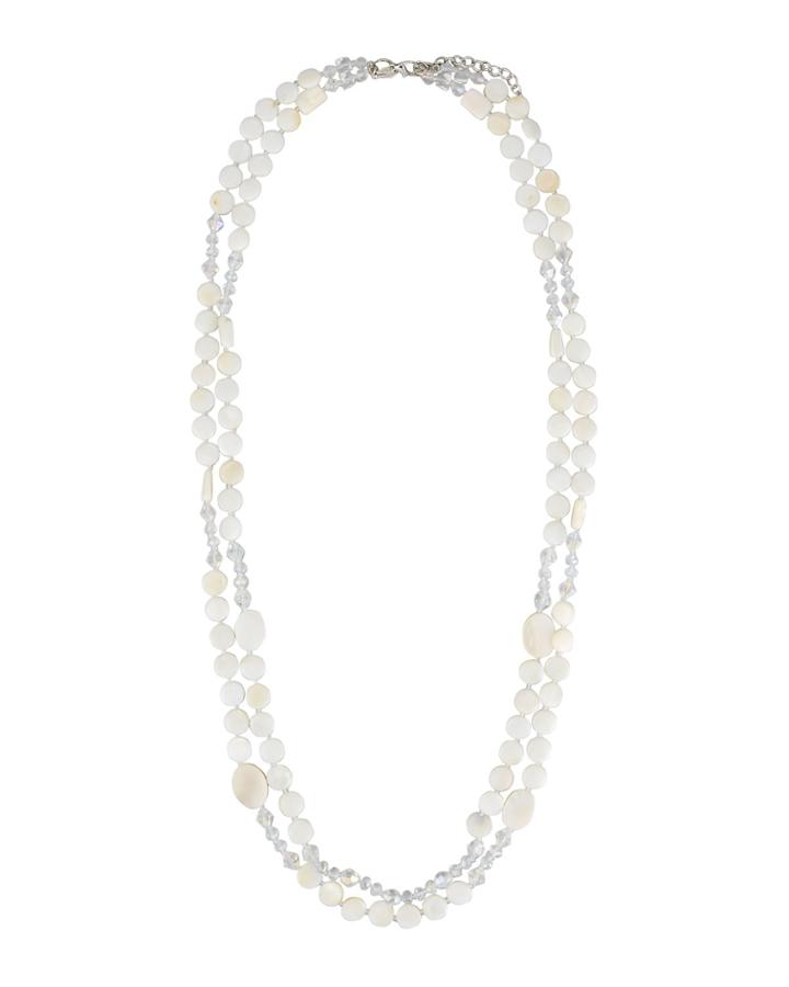 Mother-of-pearl Double-strand Necklace