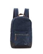 Men's Denim Backpack, Dark