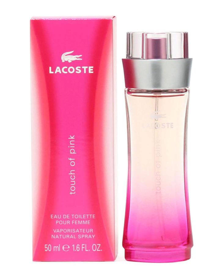 Touch Of Pink For Ladies Eau De Toilette Spray, 1.6 Oz./