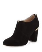 Katana Suede Gold-trimmed Bootie