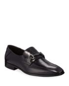 Men's Leather Bit-strap Dress