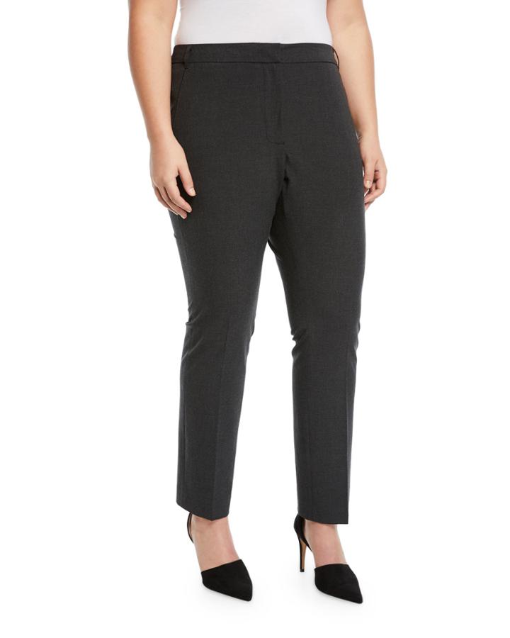 Sawyer Mid-rise Slim Leg Pants,