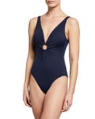 Deep V One-piece