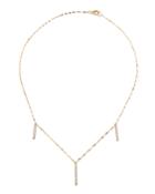 Flawless Vol. 6 Triple Diamond Bar Necklace