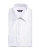 Slim-fit Poplin Plastron Evening