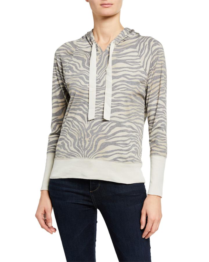 Vintage Jersey Raglan Hoodie