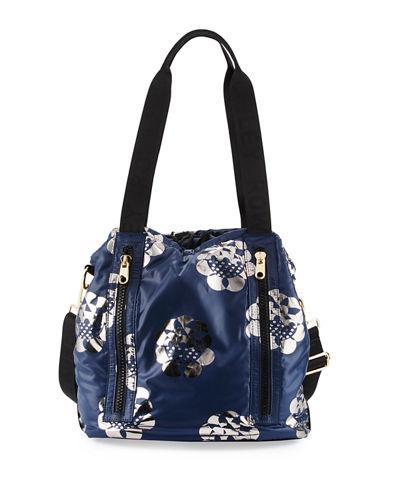 Malia Printed Nylon Drawstri