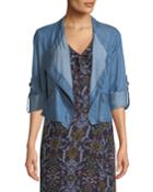Roll-sleeve Lightweight Woven
